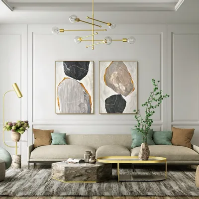 Panels - 'Roots 01' - Original Painting - 80x110cm. - PERSPECTIVA 10