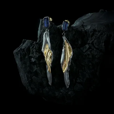 Bijoux - Boucles d'oreilles Kilimandjaro - V UNIQUENESS FINE GREEK JEWELRY