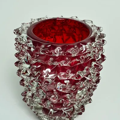 Vases - Mini Spike Red - WAVE MURANO GLASS