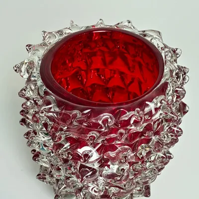 Vases - Mini Spike Red - WAVE MURANO GLASS