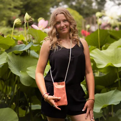 Leather goods - Phone pouch - LA CARTABLIÈRE