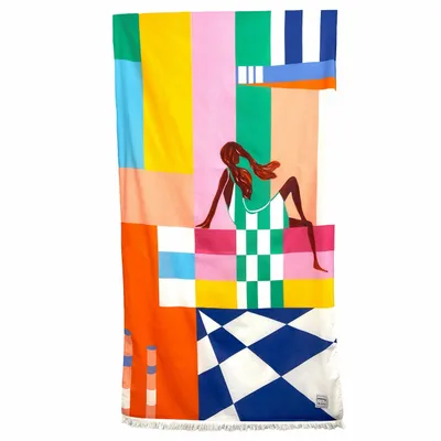 Bath towels - KIKOY beach towel - HAOMY