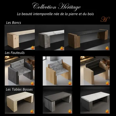 Fauteuils - COLLECTION DE MEUBLES THERMO-ACTIFS - ECO MATIC