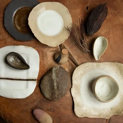 Formal plates - Ode to Earth collection - tableware - BELGIUM IS DESIGN