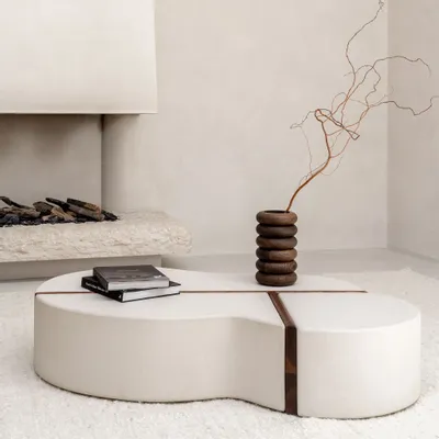 Tables basses - Atelier Nilsen - FLINT GRID - table basse - BELGIUM IS DESIGN