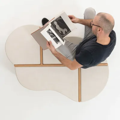 Coffee tables - FLINT GRID - coffee table - ATELIER NILSEN