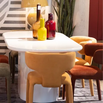 Chairs - Tobi chair brown - KARE DESIGN