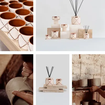 Objets de décoration - Nomad Terra - CÔTÉ BOUGIE MARRAKECH