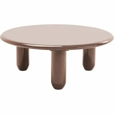 Coffee tables - Eliano Taupe Coffee Table Ø90cm - KARE DESIGN