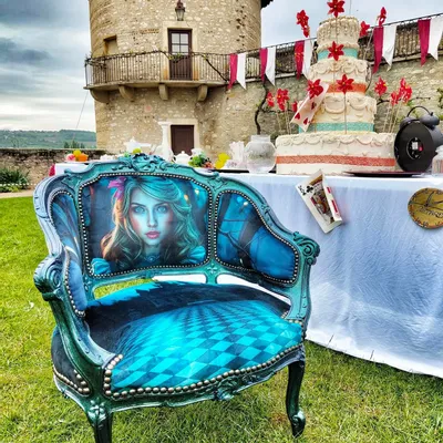 Customizable objects - Alice IA armchair - LUVI'ART