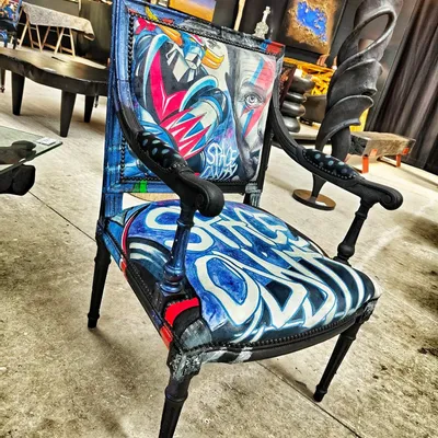 Customizable objects - Goldorak armchair - LUVI'ART