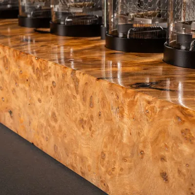 Clocks - Nixie ZIN70 Clock: The Poplar Magnifying Glass - NIXIEFAB FRANCE