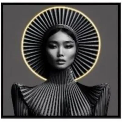 Photos d'art - Image Muse Géométrie LED 80 x 80cm - KARE DESIGN