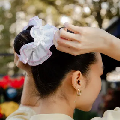 Élastiques & chouchous - Maxi chouchou à fleurs - CHOU²
