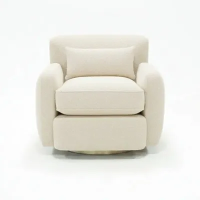 Fauteuils pour collectivités - Fauteuil Léa Cloud | Fauteuil pivotant - CREARTE COLLECTIONS