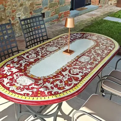 Lawn tables - Sabrina table - GRANDI MAIOLICHE FICOLA
