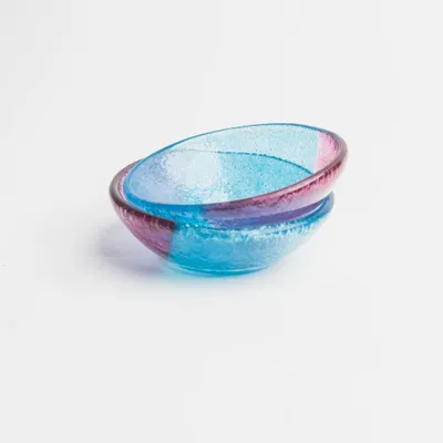 Bowls - Glass bowl FLOATING HUES - TRANQUILLO