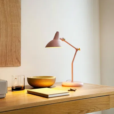 Table lamps - Vela Table Lamp — Pink - DYBERG LARSEN