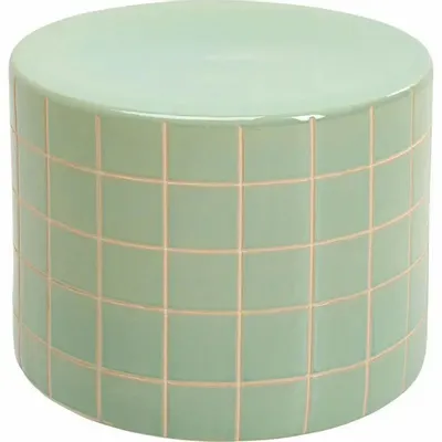 Coffee tables - Bliss Tile Side Table Green Ø42cm - KARE DESIGN