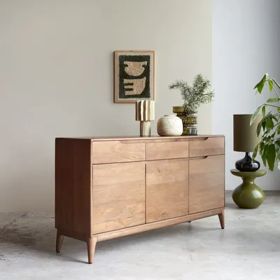 Sideboards - Gabrielle Buffet en manguier massif 150 cm - TIKAMOON