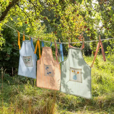 Childcare  accessories - Kitchen apron for children VELOBLOOM - TRANQUILLO