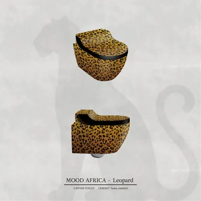 Services - Léopard / Shower toilet - ARTOLETTA® MAISON COLLECTION