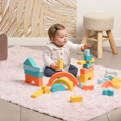 Jeux enfants - Blocs Mousse Construction - LUDI