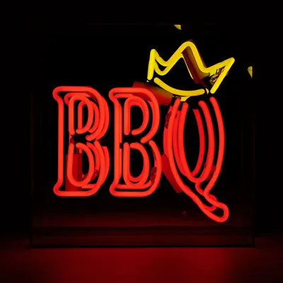 Lampes de table - Neon Box Sign - BBQ - LOCOMOCEAN
