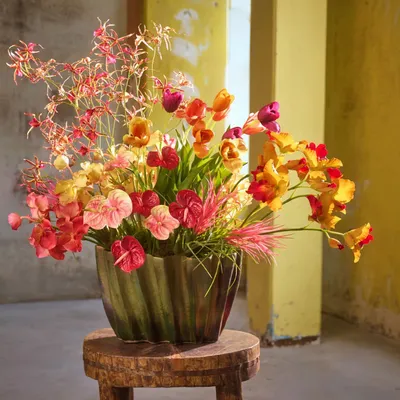 Floral decoration - Artificial Tropics Bouquet - SILK-KA BV