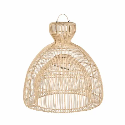 Hanging lights - The Matcha Whisk Pendant - Natural - L - BAZAR BIZAR LIVING