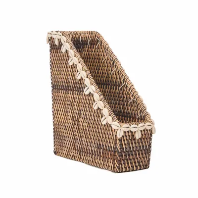 Organizer - The Shell Edge Organizer - Natural Brown - BAZAR BIZAR LIVING