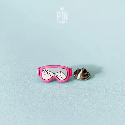 Broches - Ski Goggle Pin - Cadeaux amusants pour l'après-ski et la planche à nei - PINTONIK