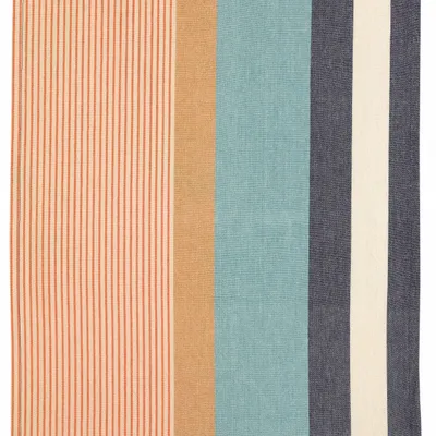 Torchons - Torchon recyclé Yuna Azur 50 x 70 - MAISON VIVARAISE - SDE VIVARAISE WINKLER