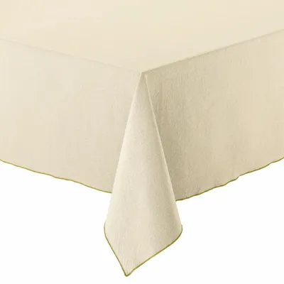 Nappes - Nappe recyclée Grace Ficelle 180 x 350 - MAISON VIVARAISE - SDE VIVARAISE WINKLER