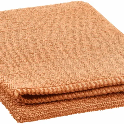 Serviettes de bain - Serviette de toilette Bora Cannelle 50 x 100 - MAISON VIVARAISE - SDE VIVARAISE WINKLER