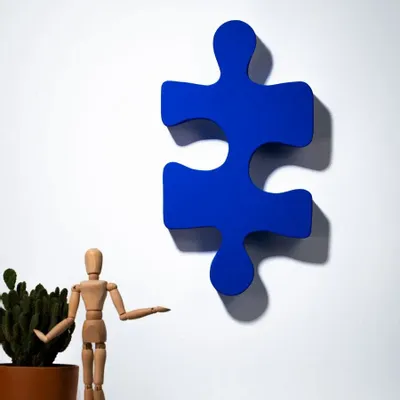 Accessoires de déco extérieure - Puzzle Grand modèle - MONOCHROMIC CERAMIC