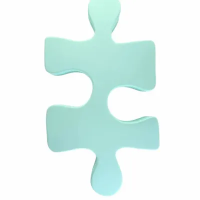 Accessoires de déco extérieure - Puzzle Grand modèle - MONOCHROMIC CERAMIC