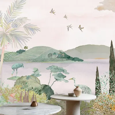 Wallpaper - Laguna panoramic wallpaper - KARIOKAS