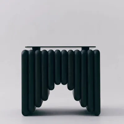 Coffee tables - SHARPEI -  Dark Leather - SENIMO