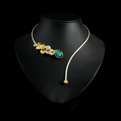 Jewelry - Al Karnak Necklace Choker - V UNIQUENESS FINE GREEK JEWELRY
