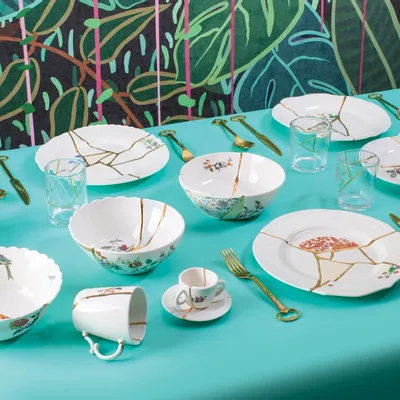 Formal plates - KINTSUGI - SELETTI