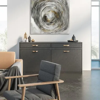 Panneaux séparateurs - 'Zafiro' - Œuvre originale - 100x100cm. - PERSPECTIVA 10