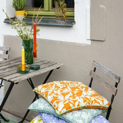 Coussins textile - Coussin de siège  BLOSSOM CHARM & LEAFY FOREST - TRANQUILLO