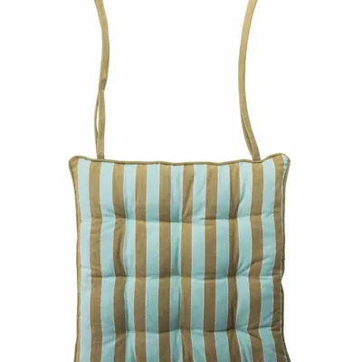 Fabric cushions - Seat cushion VIVID LINES - TRANQUILLO