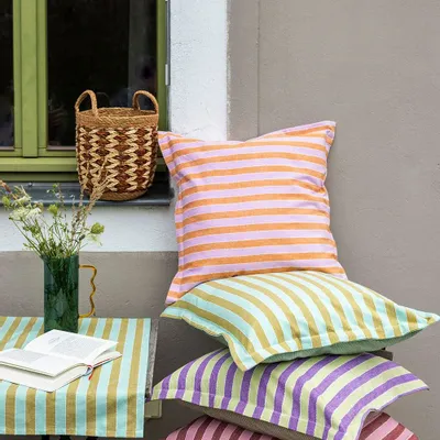 Coussins textile - Housse de coussin VIVID LINES - TRANQUILLO