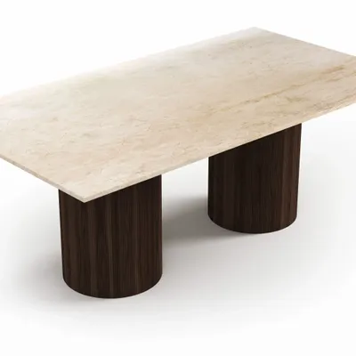 Dining Tables - Jaspura - Dining Tables - Crema Marble - 180X90X75 cm - STONE VALLEY