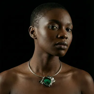 Jewelry - Dragons Eye Choker Necklace - V UNIQUENESS FINE GREEK JEWELRY