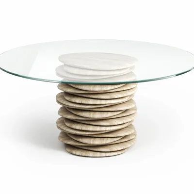 Coffee tables - Stonissime - Coffee Tables - Glass - 90X90X44 cm - STONE VALLEY