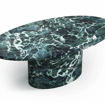 Coffee tables - Valleyra - Coffee Tables - Verde Alpi Marble - 120X70X40 cm - STONE VALLEY