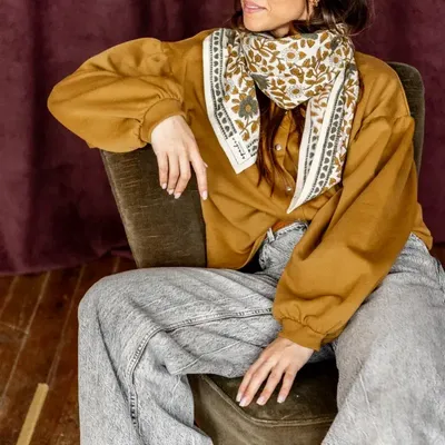 Foulards et écharpes - Big Foulard Latika "Cœur" - APACHES